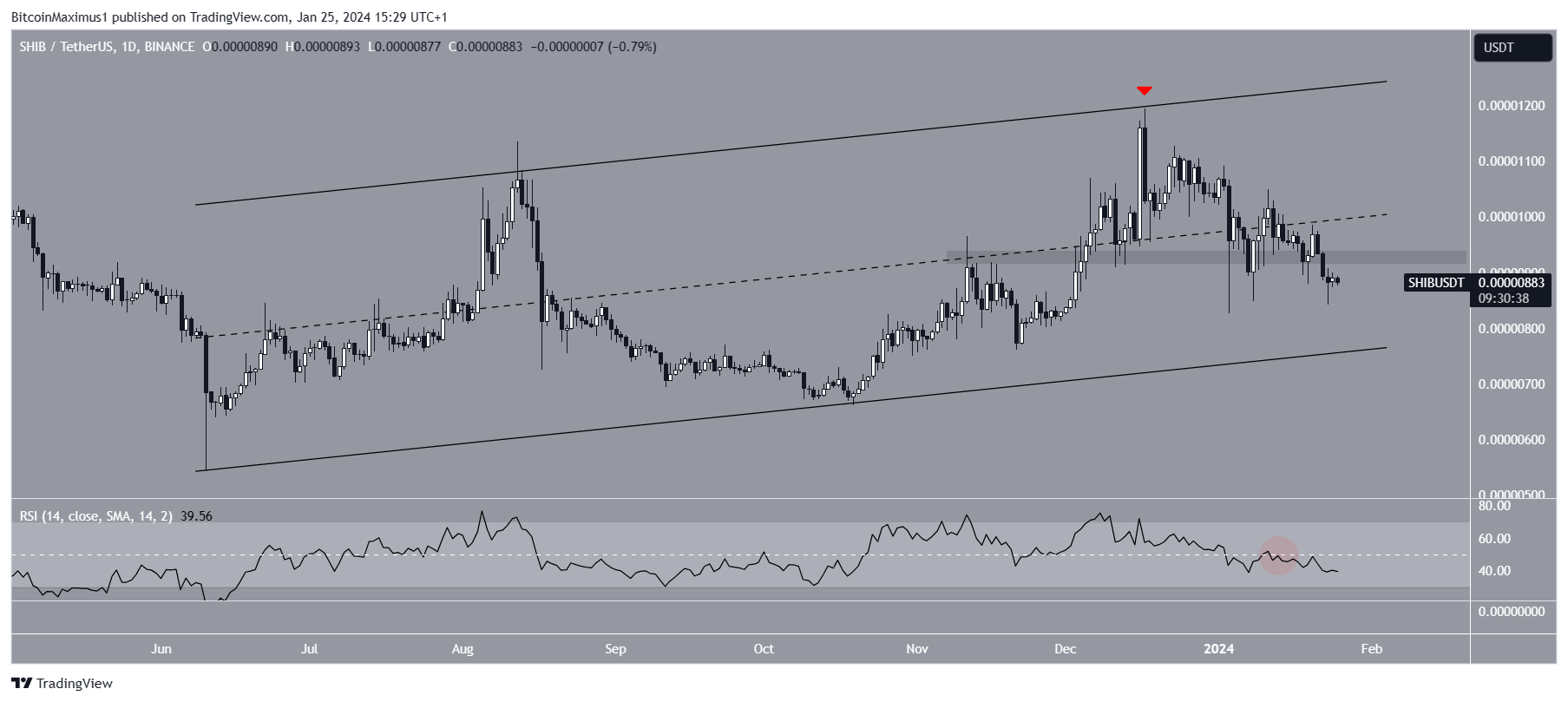 Shiba Inu (SHIB) Price Movement