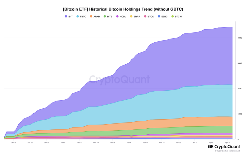 Bitcoin ETF Historical Holdings