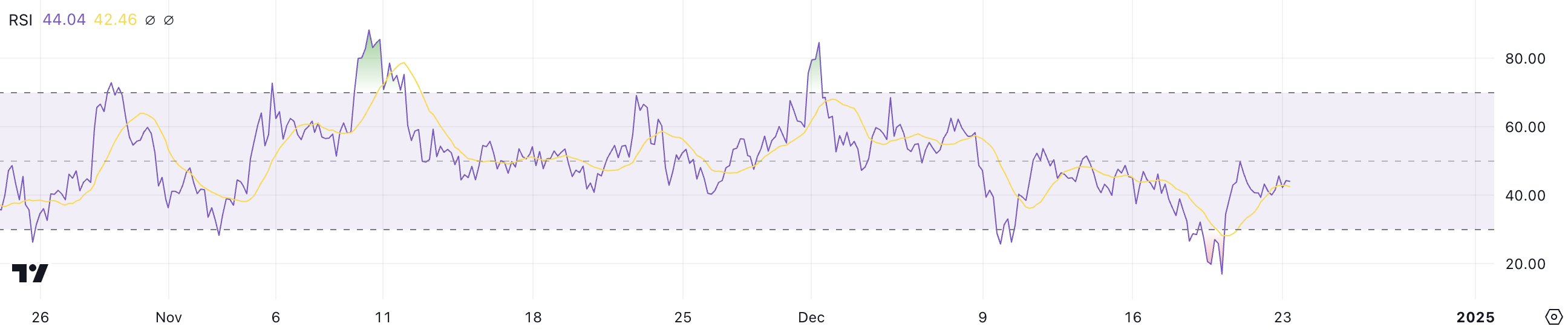 SHIB RSI.